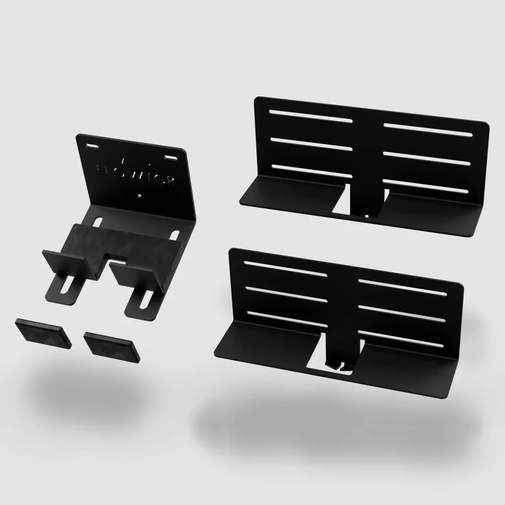 Flowter Pedaalhanger Plus + Beschermhoezen - Fiets Ophangsysteem